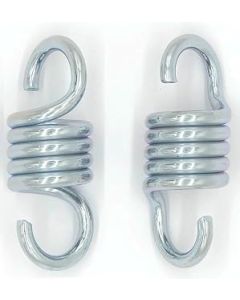 HENSITA 700lbs Weight Capacity Hammock Chair Spring for Porch Swings Hanging Chairs 2 Pieces Suspension Hooks