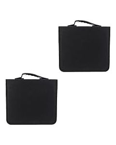 Holibanna 2pcs 240 CD case carrying case cases Organizer Bag VCD Wallet storage bag organizer purses Oxford cloth CD DVD organizer CD holder CD organizer DVD holder CD bag portable Pockets