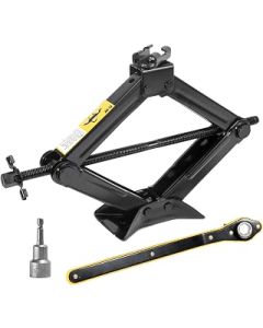 LEADSTAND Scissor Jack is 2tons Labor-saving Design, Thickened Steel Plate. It Can Be Used With Electric Drill, Suitable for Cars and Sports Utility Vehicles.