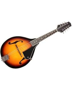 8-String Mandolin,HUIOP 8-String Basswood Sunburst Mandolin Musical Instrument with Rosewood Adjustable Bridge,Basswood Mandolin