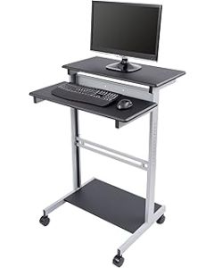 Mobile Standing Desk Computer Workstation