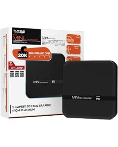 The Platiunm KS10 Mini SD Karaoke Machine Adults with 21K OPM & Englishkids Songs, Support SongRecording,Karaoke Scoring,User ExpansionFiles