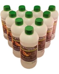 12L Bioethanol fuel liquid Fuel Golden Fire Premium Grade Quality, Clean Burn Bio ethanol
