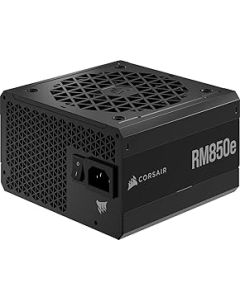 Corsair RM850e Fully Modular Low-Noise ATX Power Supply (Dual EPS12V Connectors, 105°C-Rated Capacitors, 80 PLUS Gold Efficiency, Modern Standby Support), Black