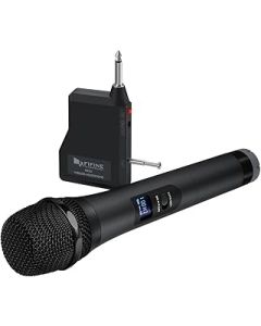 FIFINE Wireless Microphone, Handheld Dynamic Microphone Wireless mic System for Karaoke Nights and House Parties to Have Fun Over the Mixer,PA System,Speakers-K025