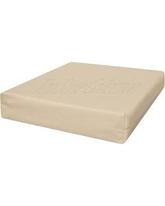 TOP STYLE COLLECTION Garden Seat Pads Seat Cushions Waterproof Outdoor Indoor Seat Cushion Rattan Cushion Chair Seat Pads Garden Patio Chair Cushions (47cm x 47cm x 10cm, Ivory Cream)