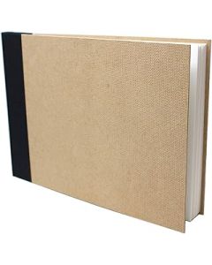 Artway Enviro Recycled Hardback A4 Sketchbook - Landscape - 92 Sides (46 Sheets) of 170gsm Recycled Cartridge Paper