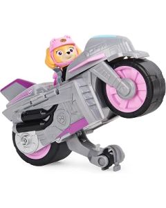 La Paw Patrol 6059253 Paw Patrol Deluxe Pups, Motorcycle with Function and Figure, Multicoloured, 6059253