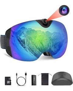 OHO Video Sunglasses, 16GB 1080P HD Outdoor Sports Action Camera for Hunting with Built in 15MP Wide Angle Camera and Polarized UV400 Protection Safety Lenses