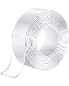 Nano Adhesive Tape,Multipurpose Transparent Double Sided No-Trace Removable Glue Tape,Washable Strong Sticky Wall Tape Strips, Poster Carpet Tape for Paste Items,Household