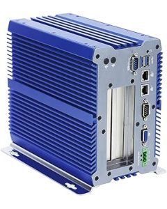 HUNSN Fanless Industrial PC, Mini Computer, IPC, 3865U 3867U, Windows 11/ Linux Ubuntu, IX07k, 3PIN Phoenix, VGA, 4 x COM, 2 x LAN, 9 to 36V, 1 x PCIE 4X, 1 x PCIE 1X, 16G RAM, 512G SSD