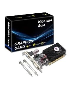 SHOWKINGS NVIDIA GT 730 Graphics Card, 4GB 128Bit GDDR3 Computer Low Profile GPU, HDMI/VGA/DVI -Output, PCIe x16 with Fan Desktop Gaming Video Card, Support 2K (with Bracket)