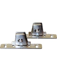 Kitchen Drawer Front Fixing Brackets ( One Pair ) Genuine Parts As Used By Many Kitchen Suppliers Such As Howdens Joinery