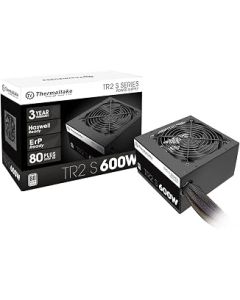 Thermaltake TR2 Series 600 W 80 Plus Certified Active PFC Power Supply Unit - Black