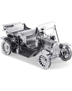 Metal Earth Fascinations MMS051 502604 - Ford 1908 Model T, Laser-Cut 3D Construction Kit, 2 Metal Boards, 14 Years and Above, Silver