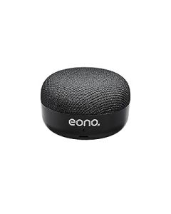 Eono by Amazon - Super Portable Bluetooth Compact Speaker with HARMAN Sound Technology, 5 Hours of Playtime, Built-In Microphone, Deep Bass Sound, Google and Siri Compatible, Multi-Point Connection
