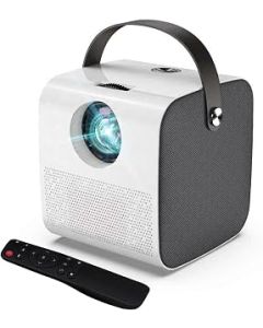 Multimedia Projector, 5.903.343.18inch LED Projector, 1080P HD Projector, Easy to Carry Projector, Link Mode Projector, Commercial Mini Projector, Multimedia Projector Kit for Home Office