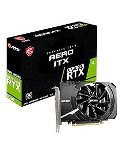 MSI GeForce RTX 3060 AERO ITX 12G OC Gaming Graphics Card - 12GB GDDR6, 1792MHz, PCI Express Gen 4, 192 Bit, 3x DP v 1.4a, HDMI 2.1 (Supports 4K)