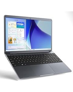 SGIN 15.6 Inch Laptop Windows 11, 8GB RAM 256GB SSD Storage, Celeron Processor(Up to 2.8GHz), PC Notebook with 2xUSB 3.0, Dual Band WiFi, Bluetooth 4.2, Expandable Storage 512GB (Black)