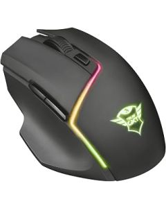Trust Gaming 22210 GXT 161 Disan Wireless Gaming Mouse, 500-3000 DPI, RGB Illuminated , Black