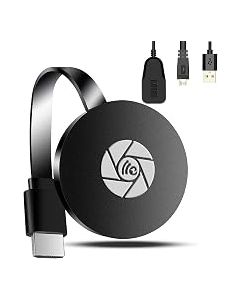 Wireless HDMI Dongle, Miracast Dongle, WiFi Wireless Display Dongle, 4K 1080P 2.4GHz Miracast HDMI Dongle for Android/IOS/Windows/Mac/Projector,Support DLNA/AirMirror/Airplay/Miracast