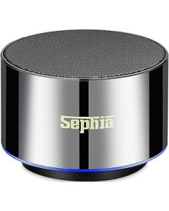 sephia A2 Wireless Speaker - Bluetooth and Aux Connection, Portable and Lightweight, Built-in Microphone
