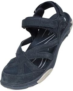 Sussex Womens Covered Sandals - Wolverine Suede, Phylon Midsole, Rubber outsole Ladies Footwear - Best for Summer, Beach, Walking, Hiking & Outdoors