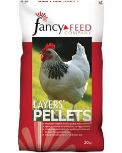 Fancy Feeds Layers Pellets Complete Poultry Feed, 20 kg