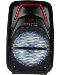 LTBXB Karaoke machine portable pa dj speaker system powerful light karaoke with wireless microphone high power party sound system