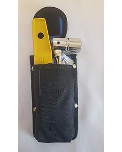 Scaffolding Naylon Blue Tools Belt Pockets Pouch Tool Set - Double Triple Frog Versatile Pocket Tape Level Holder