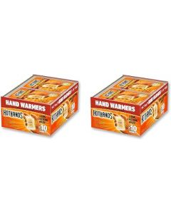 HotHands Hand Warmers - Long Lasting Safe Natural Odorless Air Activated Warmers - Up to 10 Hours of Heat - 40 Pair