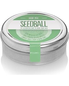 SEEDBALL Herb Seeds Mix for Kitchen and Garden | Mothers Day Gift Ideas & Gardening Gifts for Women & Men | Herbs for The Garden & Indoor Plant Pots | Basil, Dill, Parsley, Chives & Sweet Marjoram