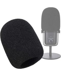 YOUSHARES Pop Filter - Mic Foam Windscreen Cover Compatible with Wave:3 Premium USB Condenser Microphone to Blocks Out Plosives