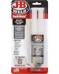 JB Weld 50176J-B Weld 6 Minute Steel Epoxy
