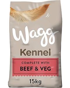 Wagg Complete Kennel Beef Dry Dog Food 15 kg