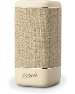 Roberts Beacon 330 Bluetooth Speaker with EQ & Stereo Pairing - Pastel Cream