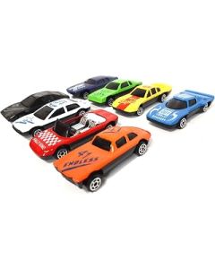 MTS 8 Pcs Die Cast Racing Car Vehicle Play Set Cars Kids Boys Toy