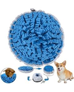 NUOMI Snuffle Mat for Dogs, Dog Enrichment Toys, Dog Mental Stimulation Toys, Interactive Game for Large Medium Small Dogs Smell Training Slow Feeding Stress Relief Encourages Natural Foraging Skills