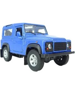 4 Inch Die Cast Model Land Rover Defender Toy Car in Blue