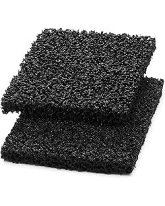 simplehuman KT1137 Pack of 2 Odorsorb Carbon Bin Filter Replacement Refills, Activated Charcoal, Odour Eliminator Neutraliser Freshener, Suitable for Bin Lids, Cupboards, Black Natural Charcoal