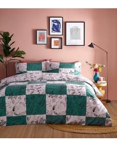 furn. Mythos Checkerboard Duvet Cover Set