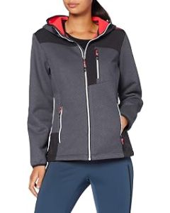 CMP Women's Giacca Softshell Jacquard Jacket