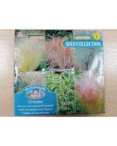 Mr Fothergills - Pictorial Packet - Grass Collection - 6 Varieties Seeds